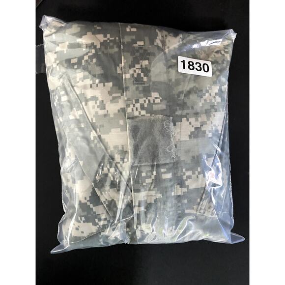 US Army Combat Uniform Jacket Men's Medium Regular Rip Stop Digital Camouflage - Picture 14 of 14